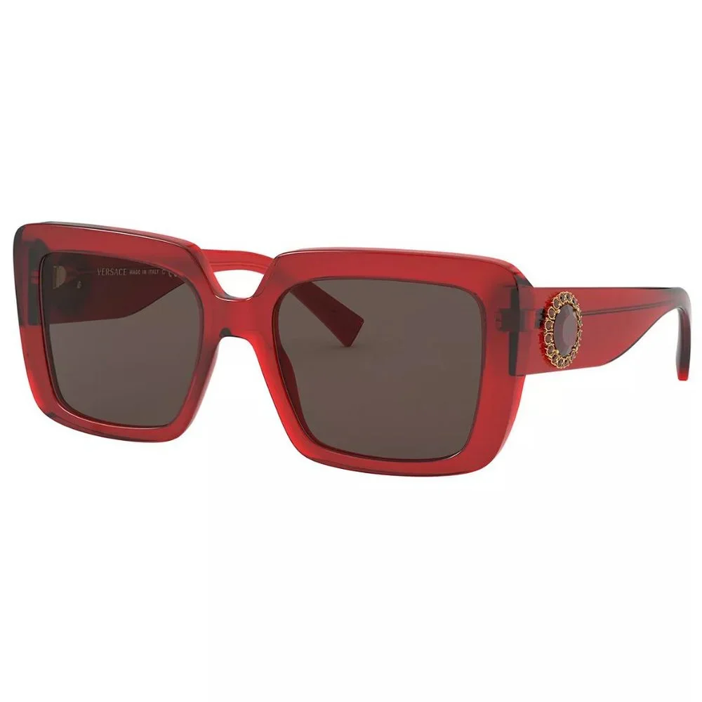 Versace VOD 4384-B Sunglasses TRANSPARENT RED/BROWN - Picture 3 of 15